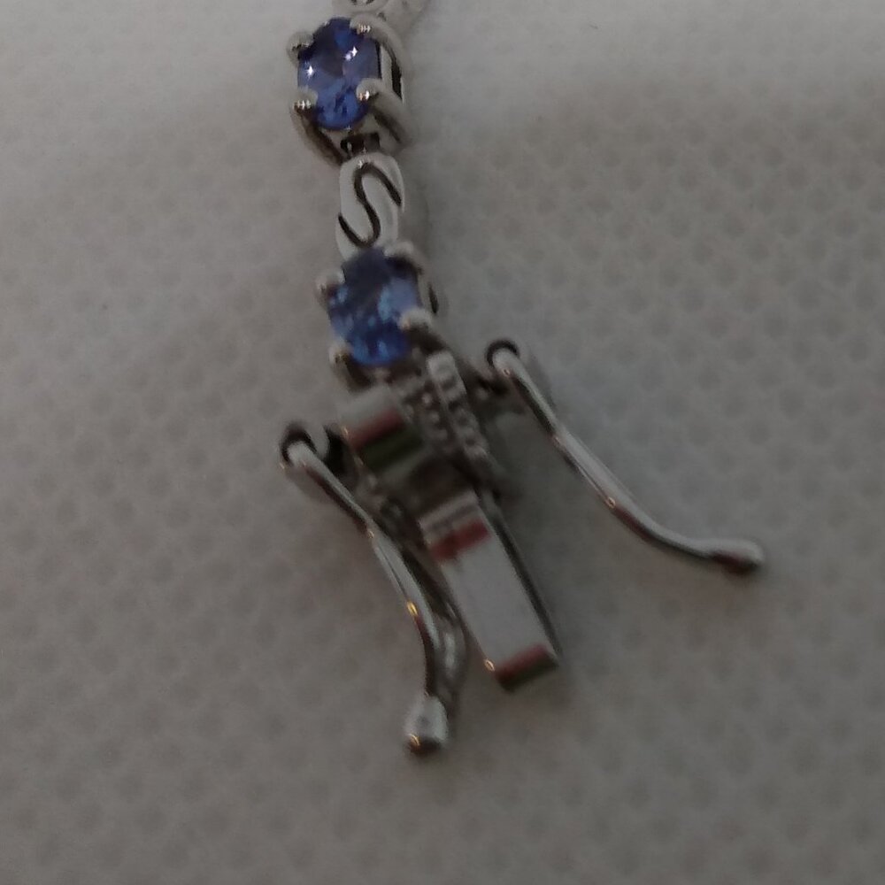Tanzanite bracelet, size 6.75-6.50 - Picture 3 of 10